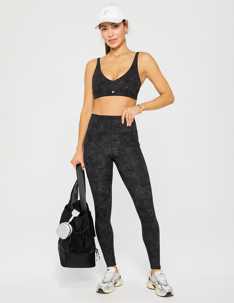 Legging cintura alta con elástico para mujer