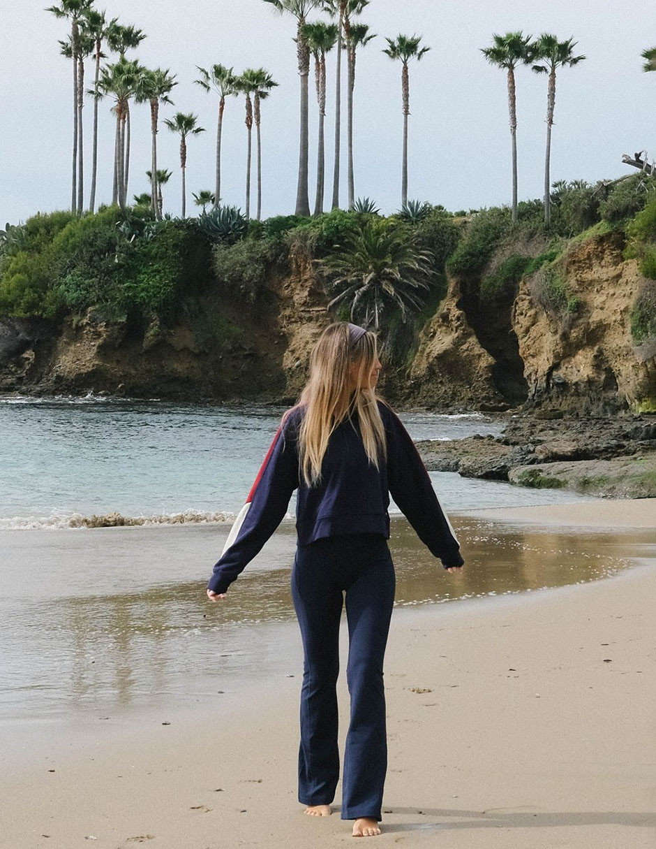 Pants skinny Fabletics con pretina para mujer