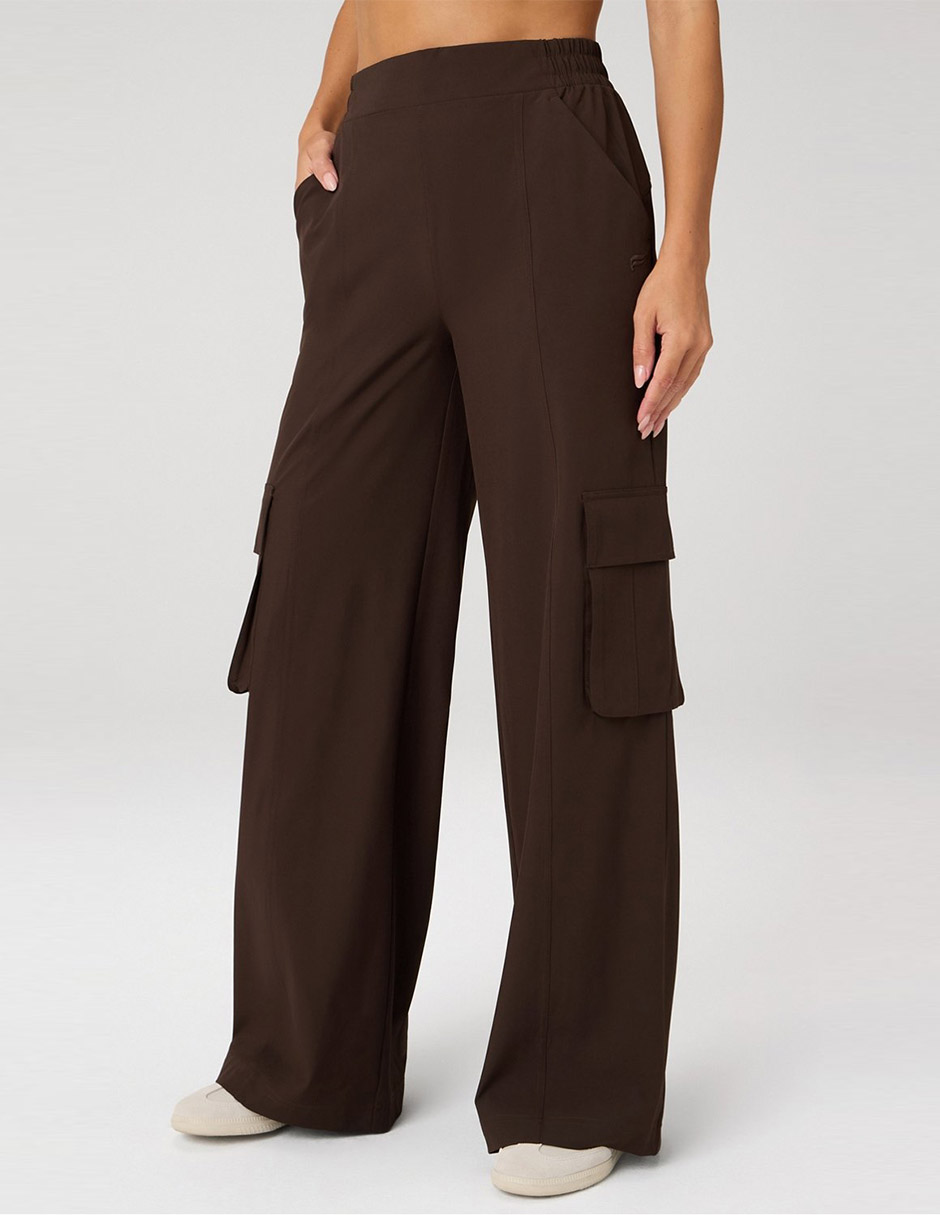 Pantalón cargo amplio para mujer