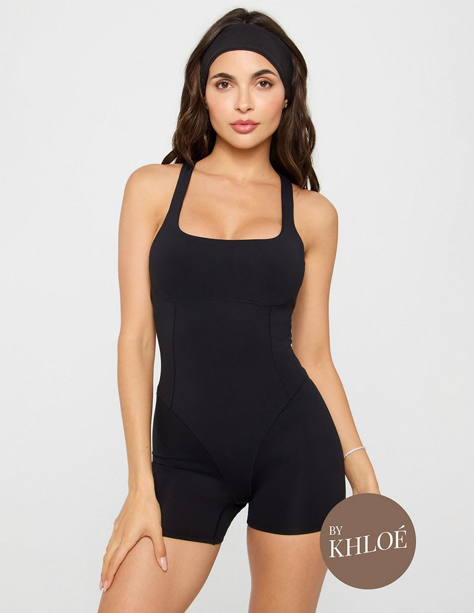 JUMPSUIT FABLETICS FLAP-FN, 2XG, NEGRO