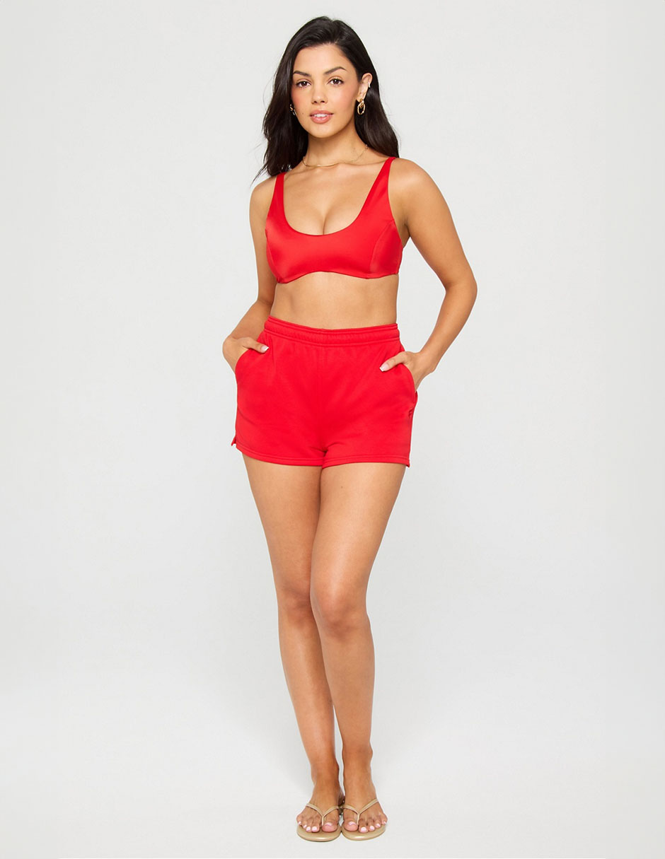 TOP FABLETICS, XCH, ROJO
