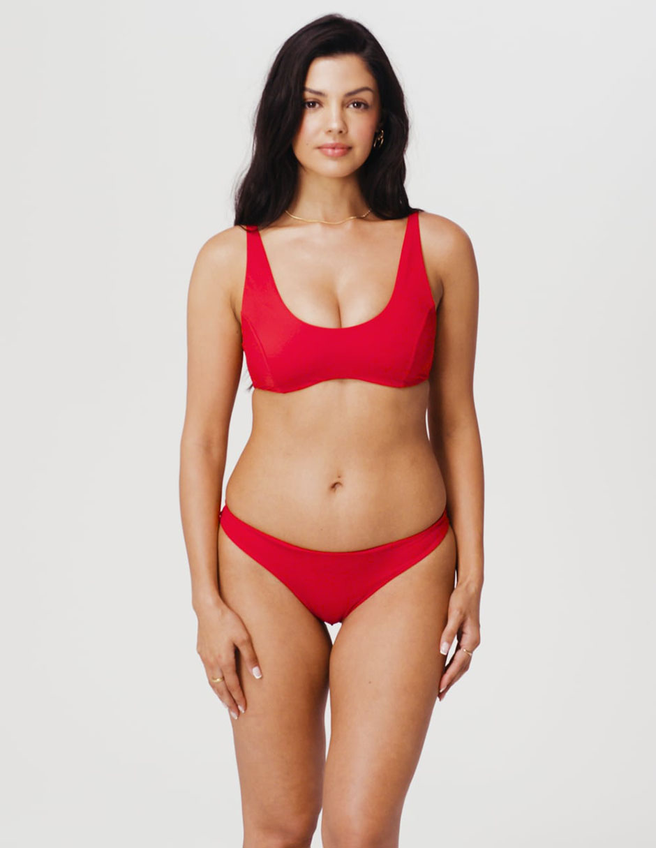 TOP FABLETICS, XCH, ROJO