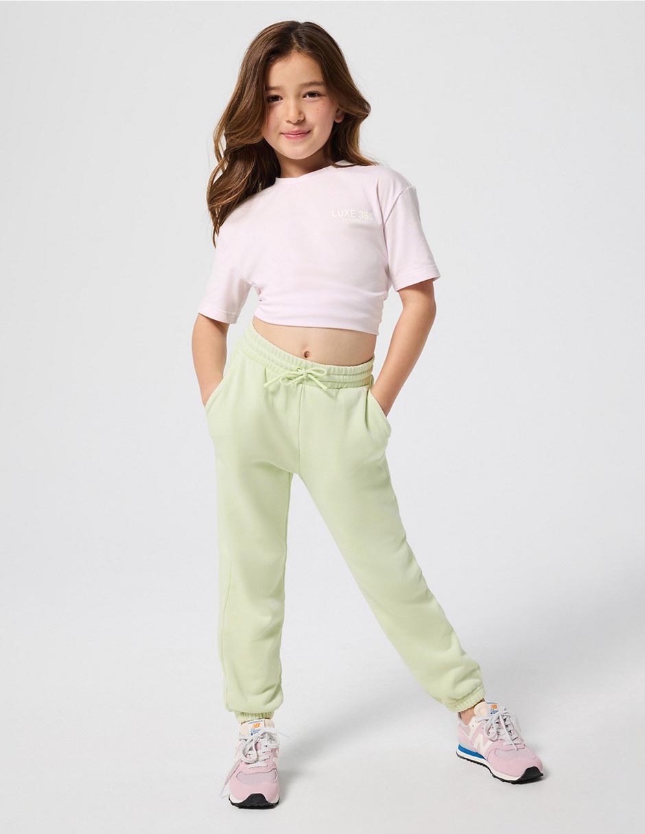 Playera manga corta cuello redondo para mujer 4