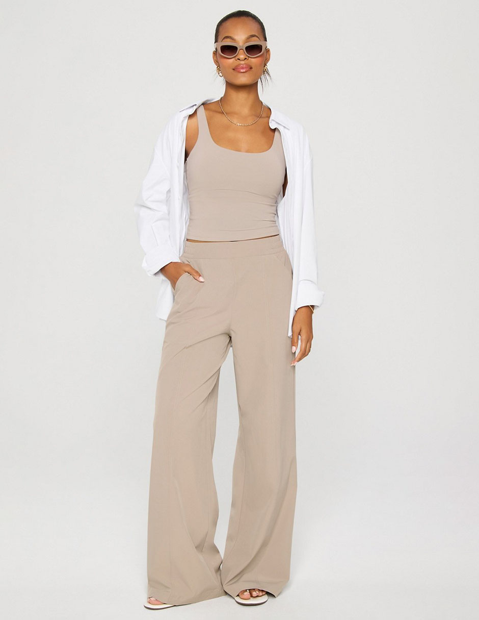 PLAYERA FABLETICS FLAP-FT59, XG, KHAKI
