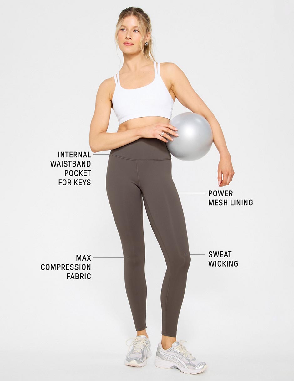 Legging a la cintura con elástico para mujer 4