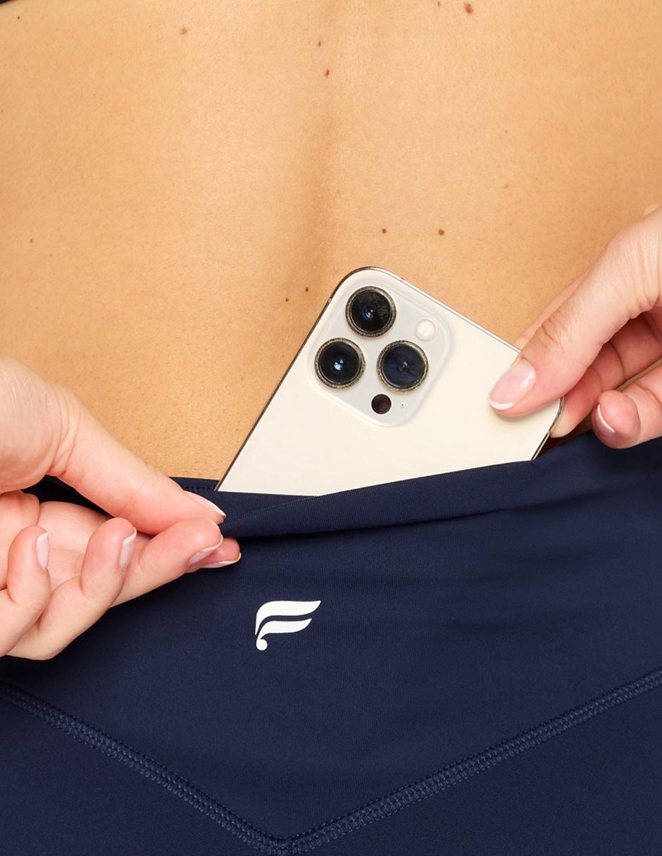SHORT FABLETICS FLAP, XCH, AZUL MARINO