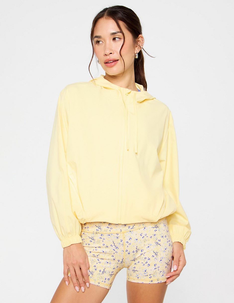Sudadera con cierre completo para mujer