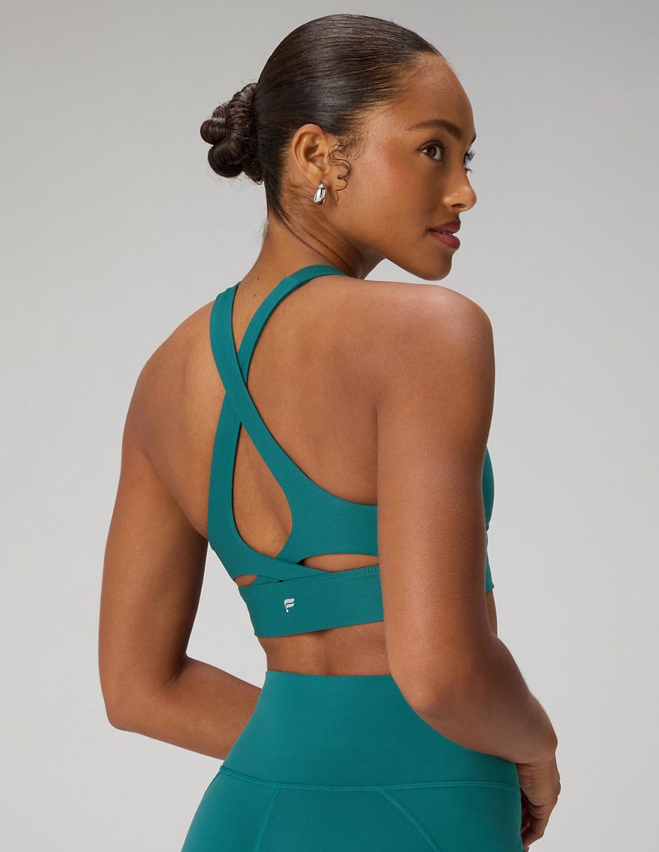 TOP FABLETICS FLAP, XCH, VERDE AZULADO