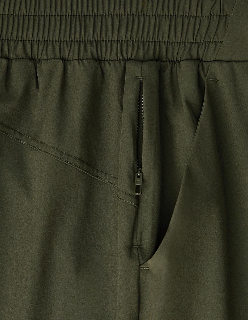 Pants regular con elástico para mujer 3