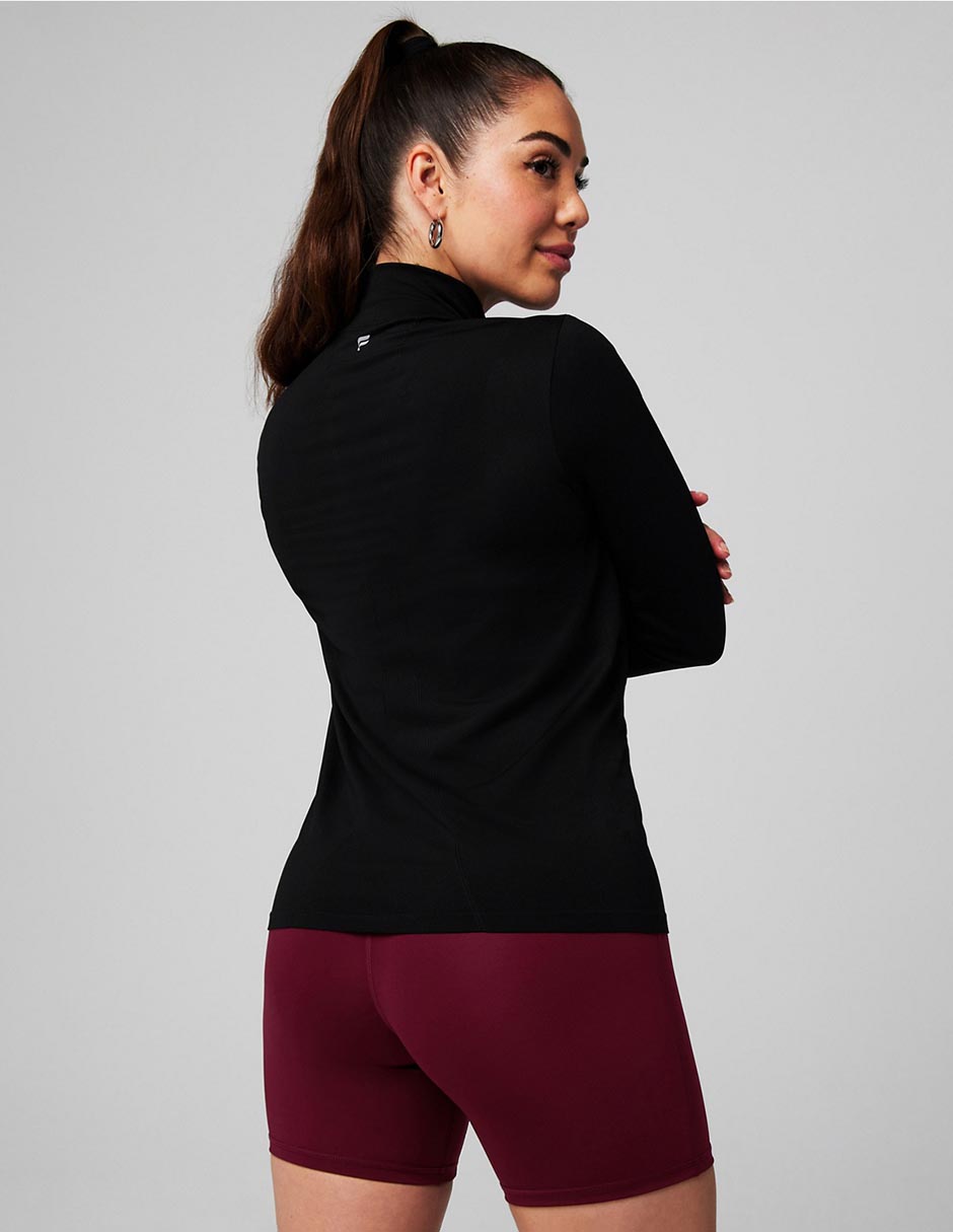 PLAYERA FABLETICS FEATHER, XCH, NEGRO