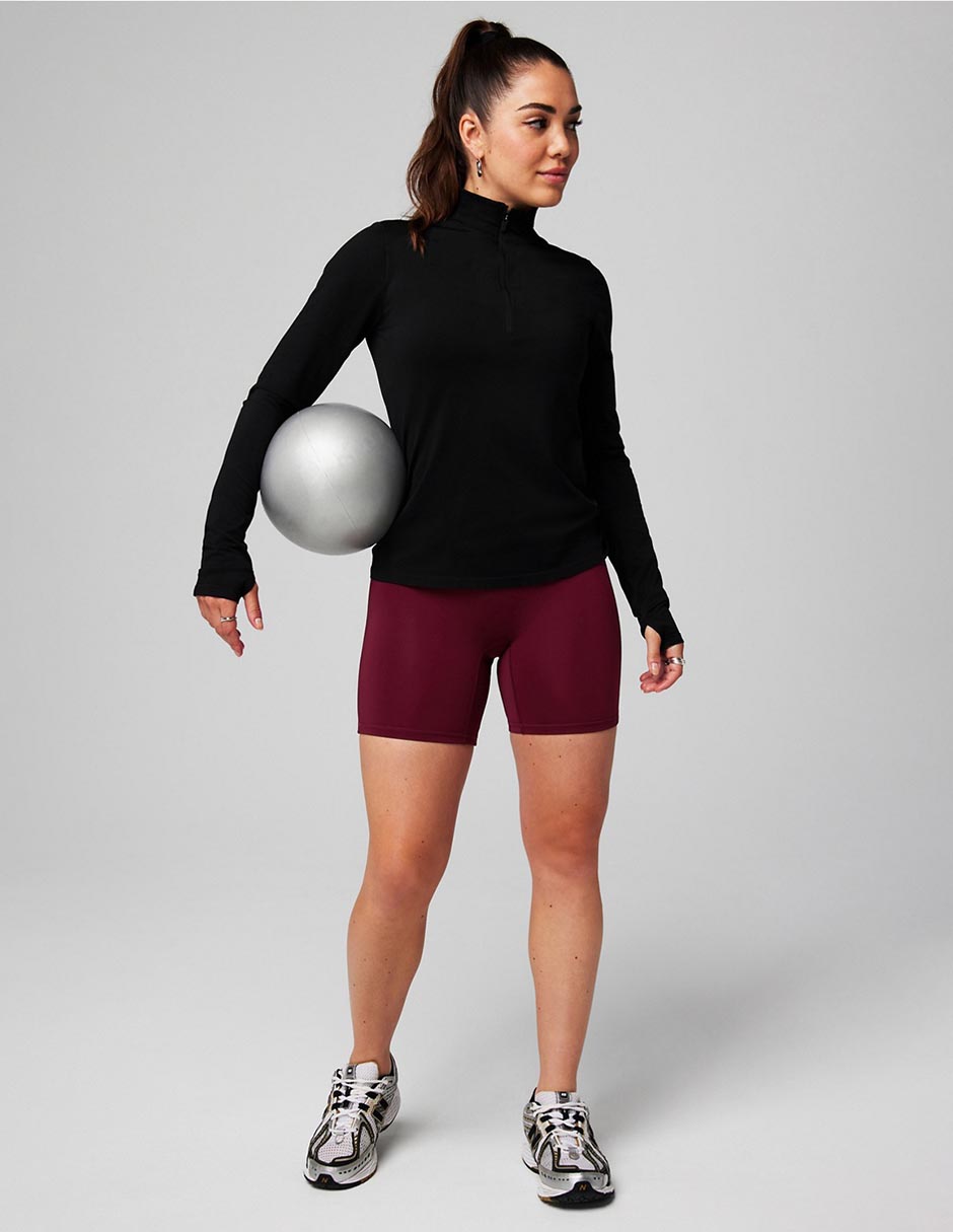 PLAYERA FABLETICS FEATHER, XCH, NEGRO