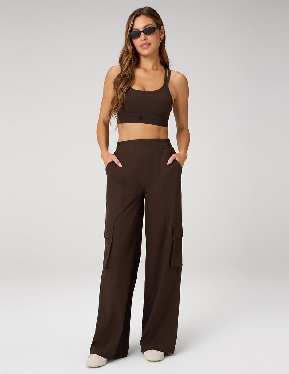 Pantalón cargo amplio para mujer 3