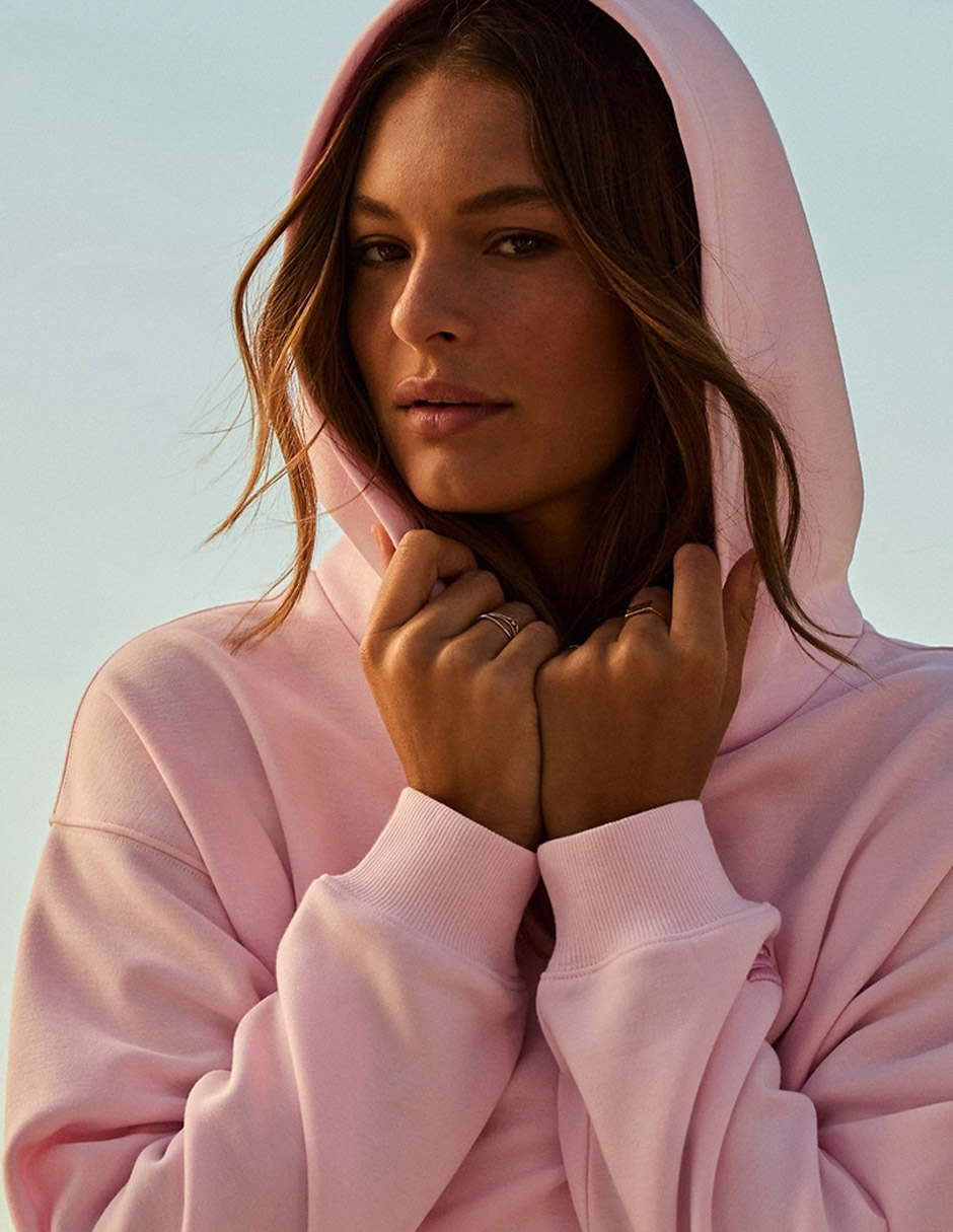 Sudadera con capucha y bolsa Fabletics para mujer